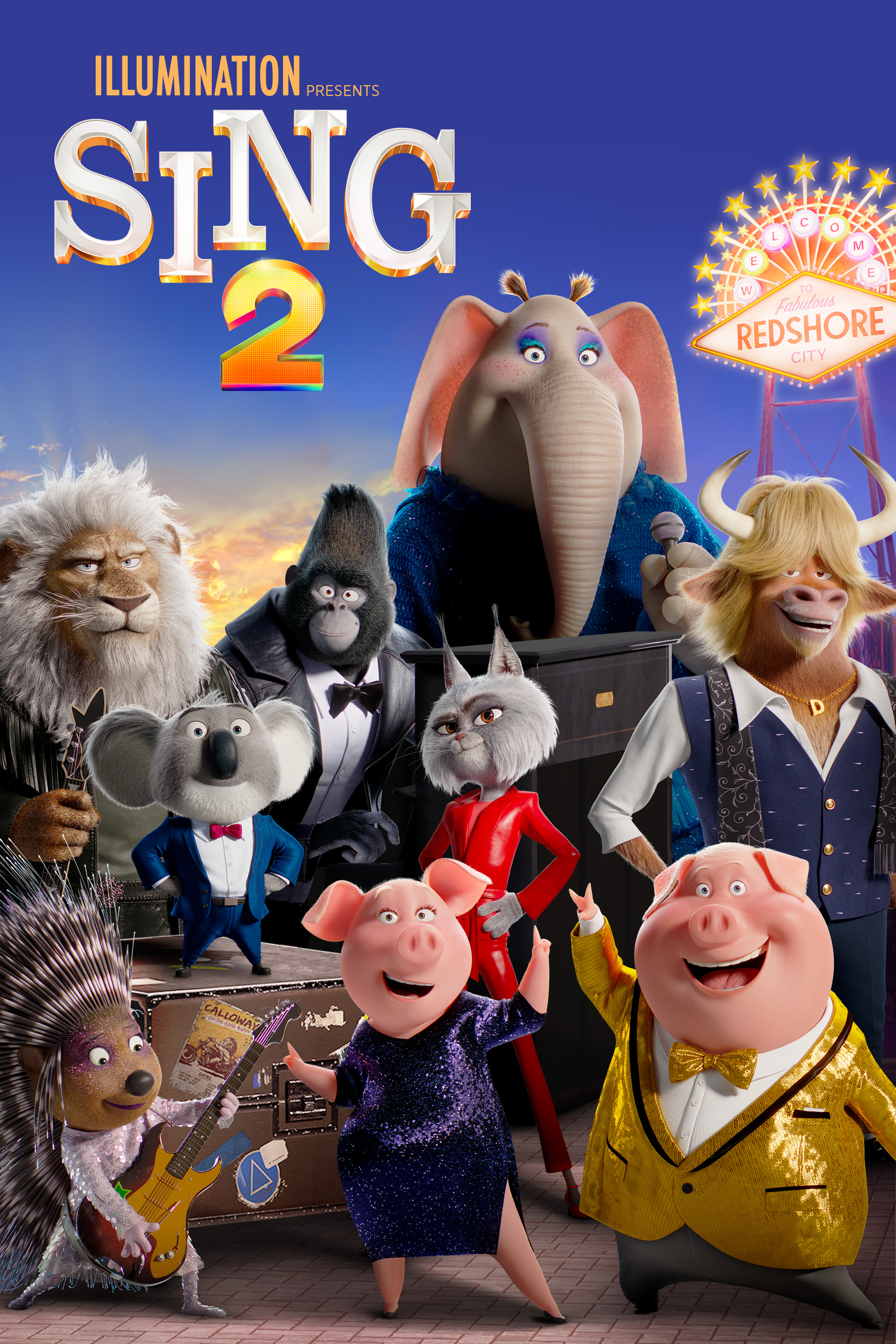 SING 2　シング UNIVERSAL　５体セット　　プライズ品　新品未使用 Sing2_keyart_desktop_2000x3000