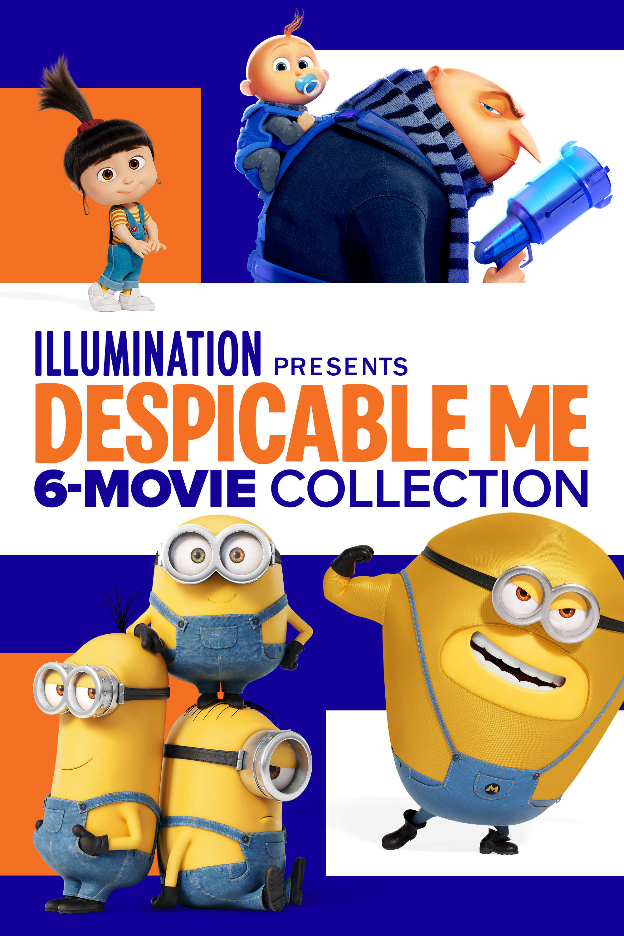 【中古】「非常に良い」Illumination Presents: 6-Movie Collection [DVD] Illumination Presents: Despicable Me 6-Movie Collection