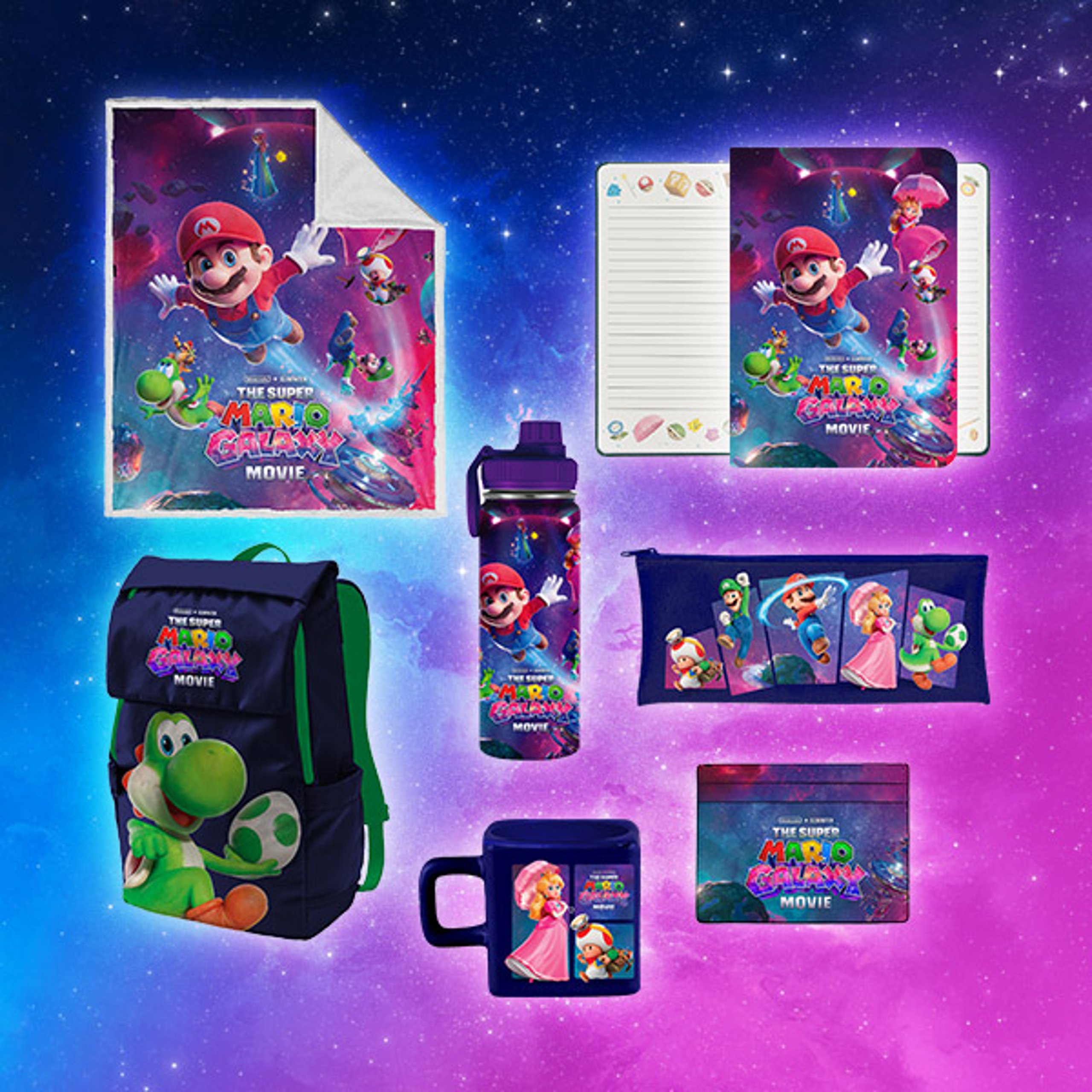 The Super Mario Galaxy prize pack!