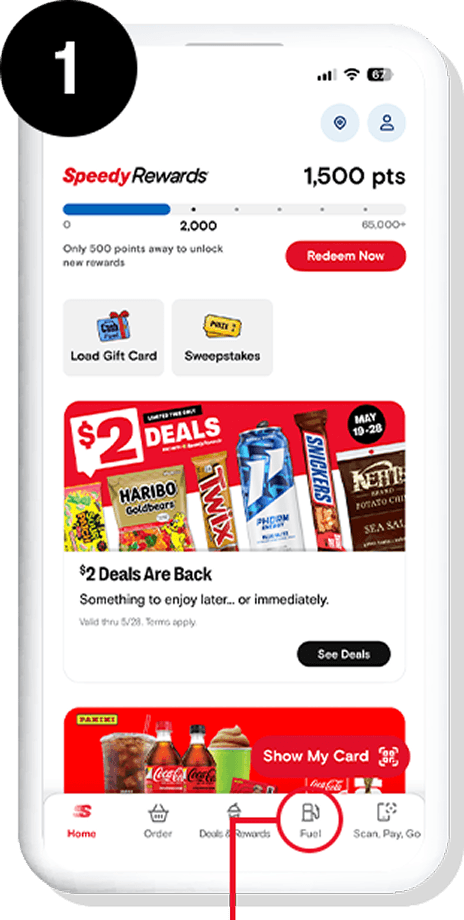 Speedy Rewards Program Fuel with Speedy Rewards - Speedway