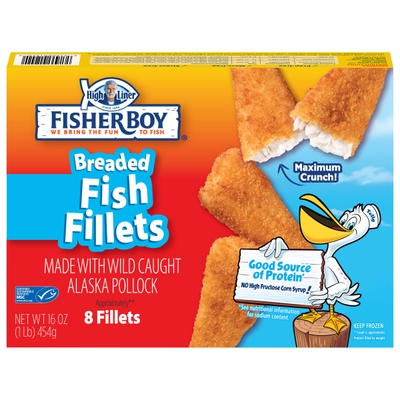 Fisher Boy® Breaded Fish Fillets 16oz