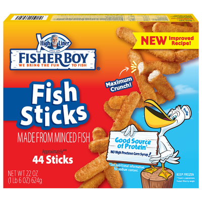 Bastoncillos de pescado Fisher Boy®, <br> 22 oz
