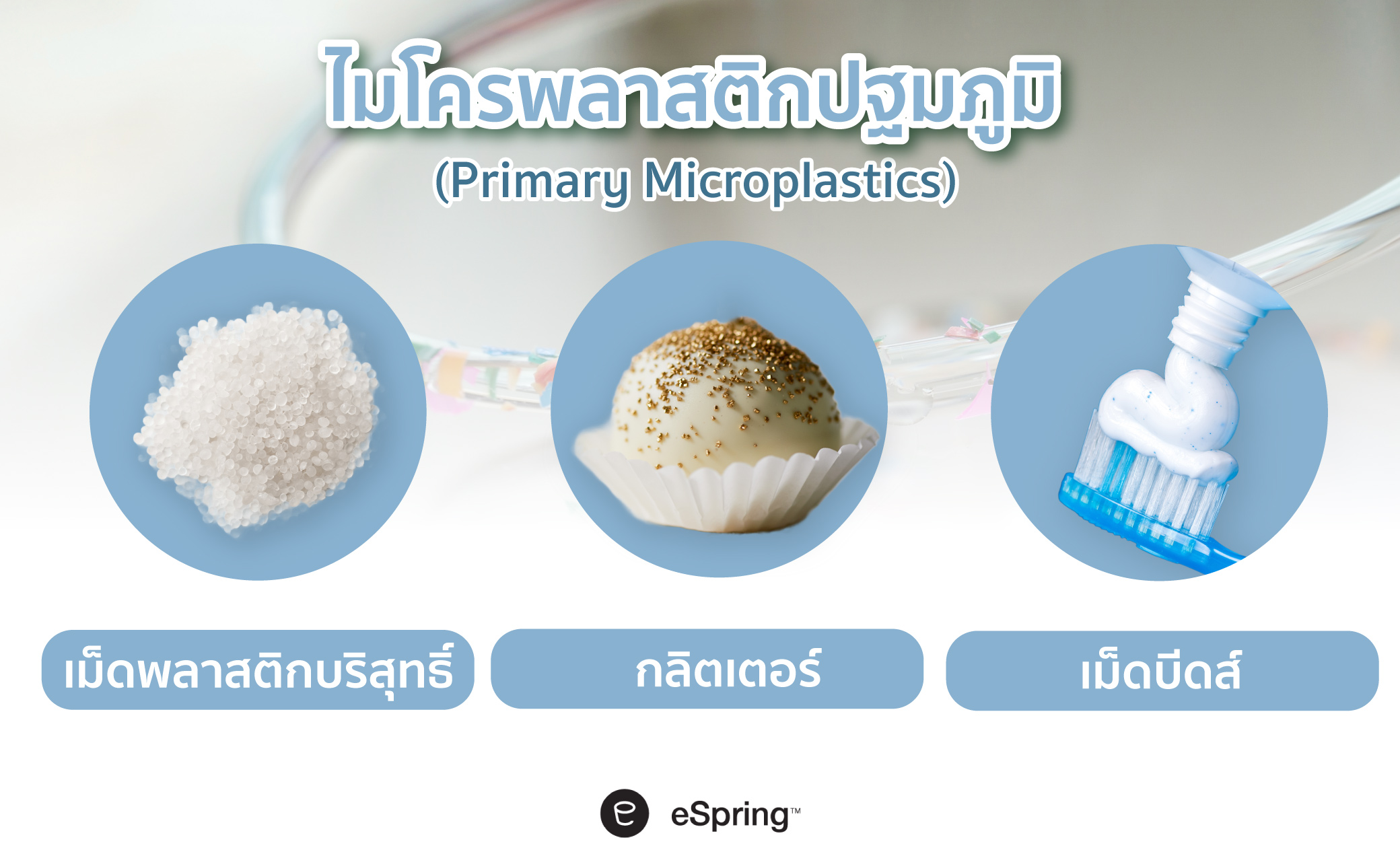 ไมโครพลาสติกปฐมภูมิ (Primary Microplastics)