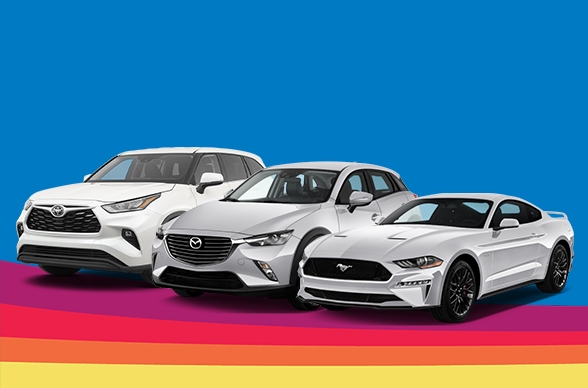 Wide range of vehicles