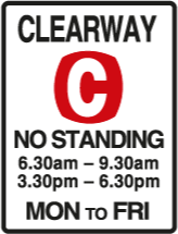 Regulatory Sign_Clearway.png