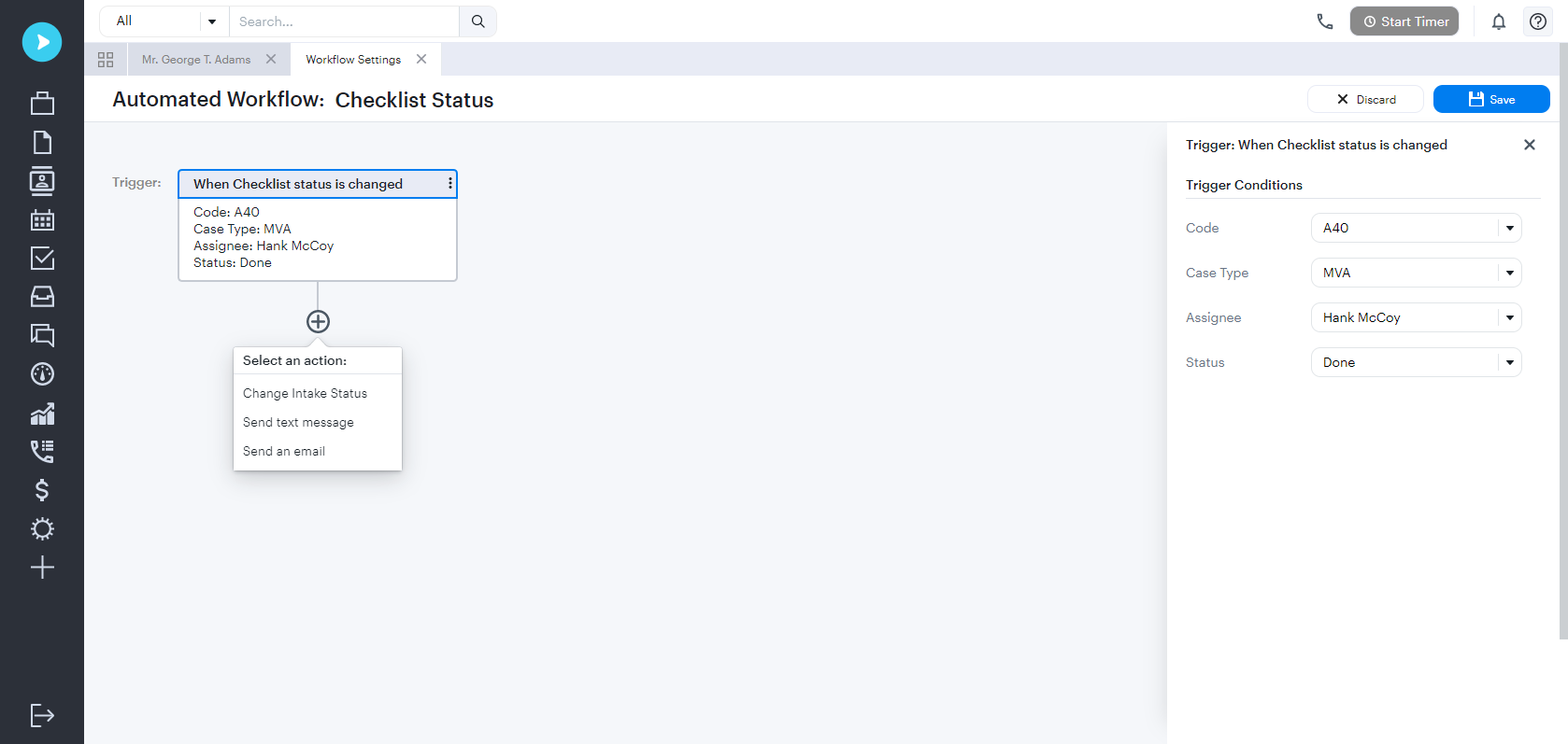 Neos Checklist Workflow