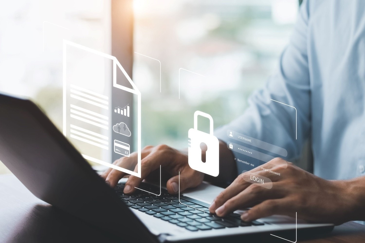 Cloud technology graphic