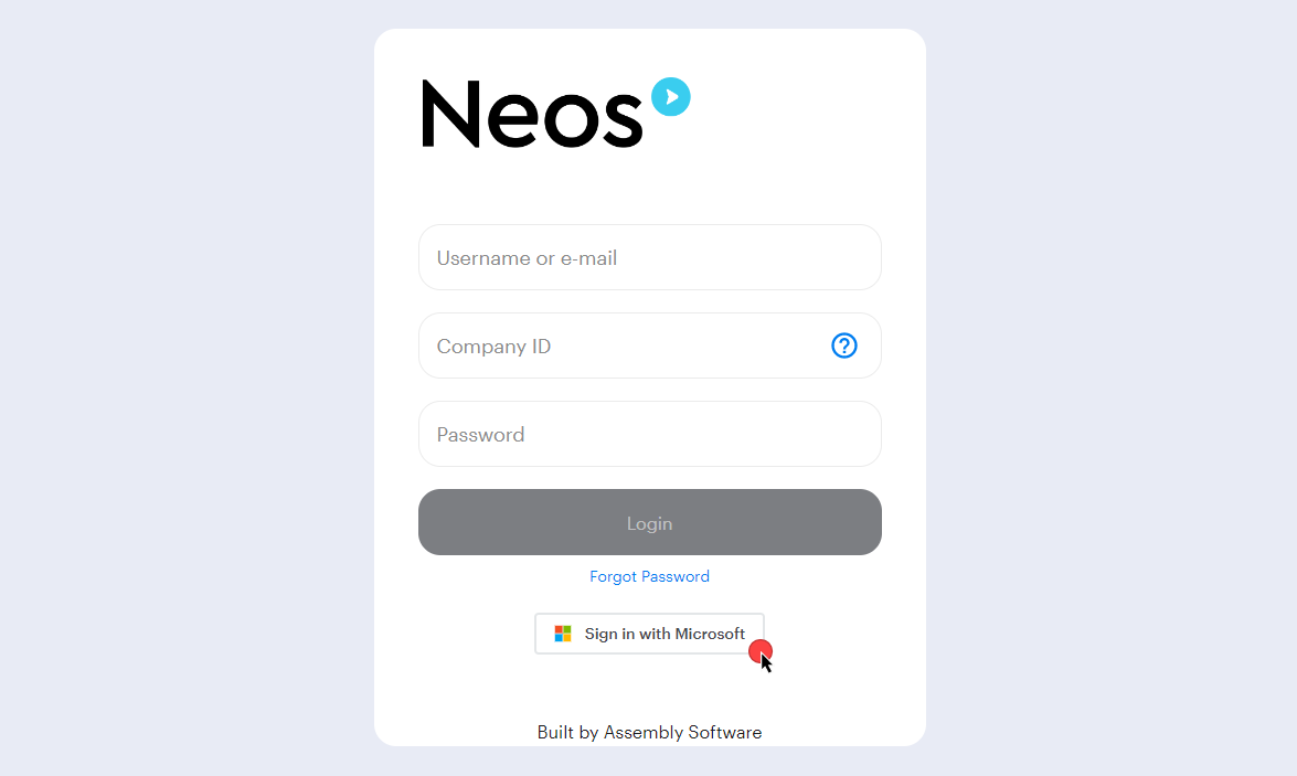 Neos Security MS Access