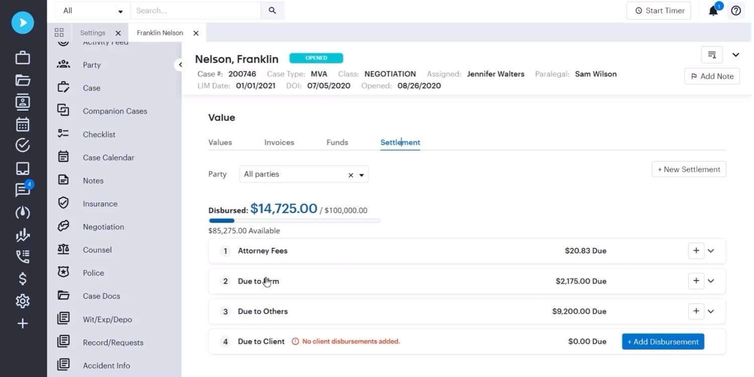 Neos Digital Disbursements