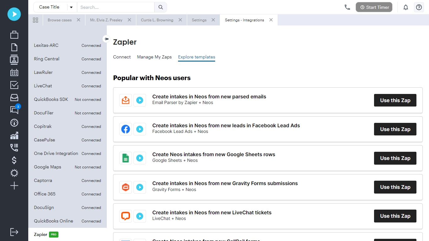Image of product Zapier examples