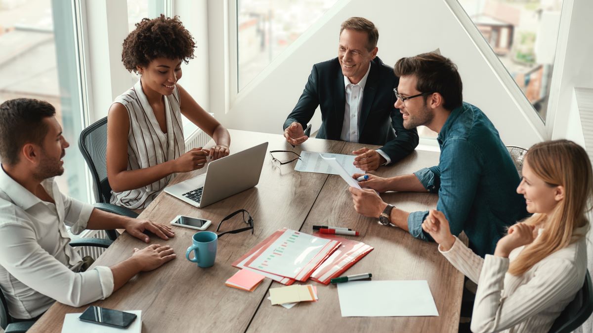 Group of people at the office