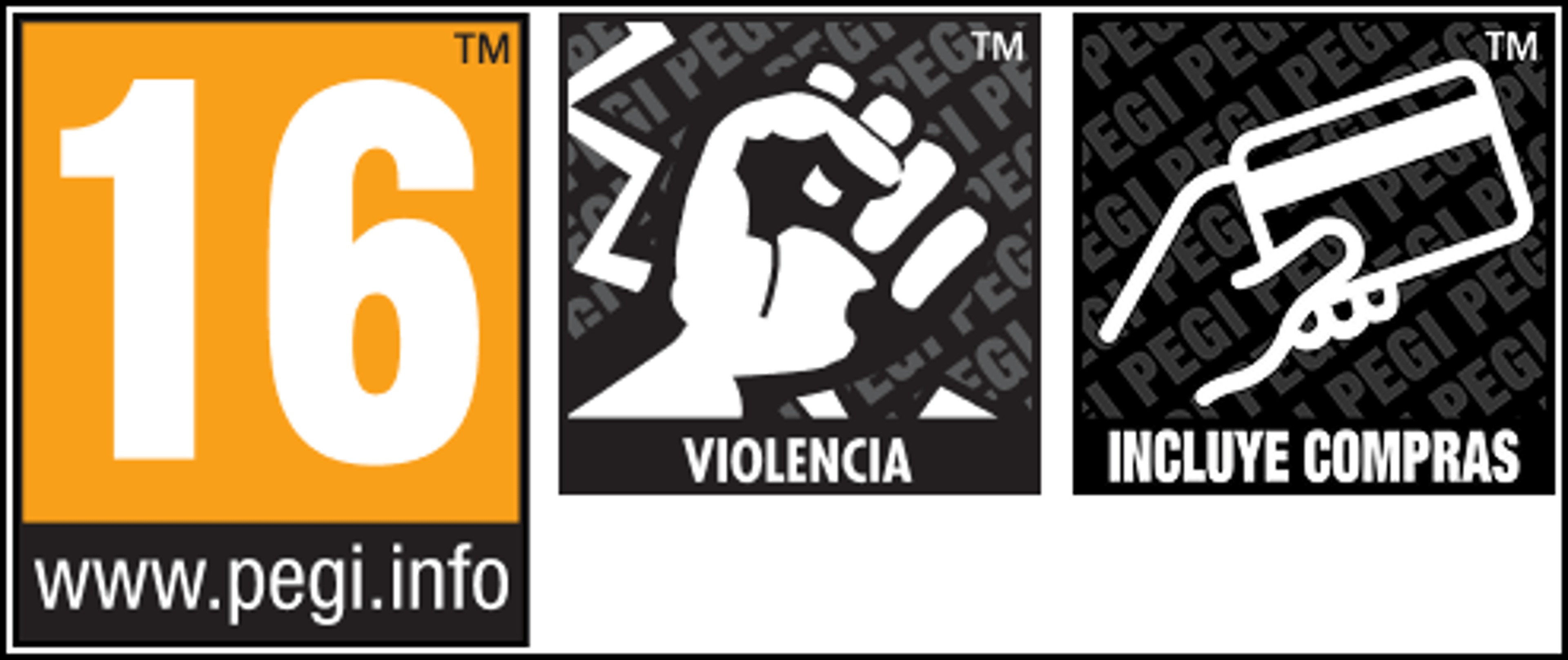 Marathon tiene la etiqueta PEGI 16 con «Violencia fuerte». Asimismo, contiene los descriptores «Incluye compras» y «Los usuarios interactúan».