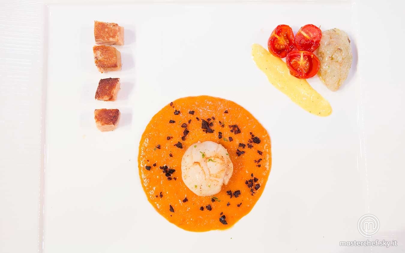 Variazioni di capesante e foie gras