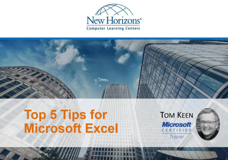 Top 5 Tips for Microsoft Excel