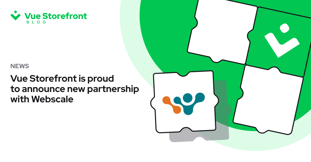 Alokai is proud to announce new partnership with Webscale | Alokai