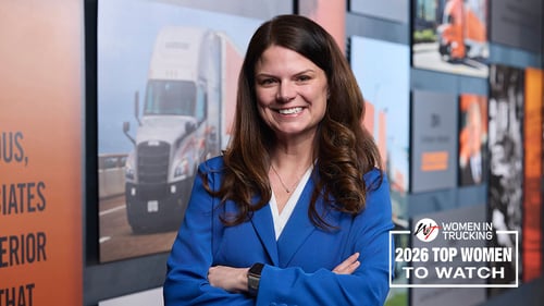 Angela Prill, Schneider Vice President of Intermodal Network Planning, named a 2026 Top Woman to Watch from Women in Trucking