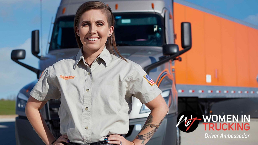 Schneider driver selected as WIT’s Driver Ambassador