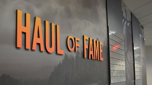 Schneider honored over 200 professional drivers.