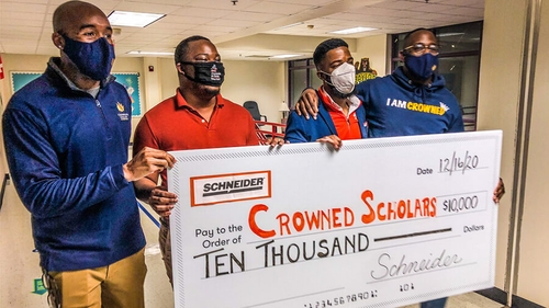 Crowned Scholars, Dallas, Texas, receives Diversity, Equality and Inclusion Grant from Schneider.