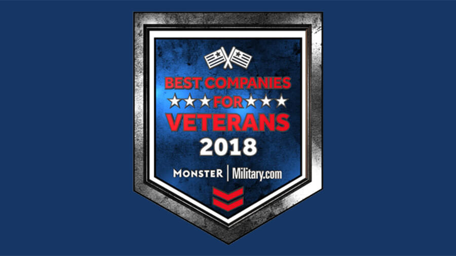 best companies for veterans jobs