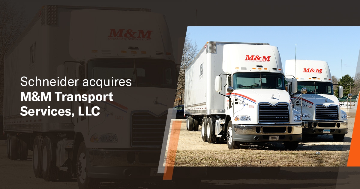 Schneider expands with purchase of Dedicated carrier