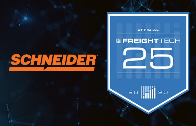 Schneider Named To FreightTech 25 List