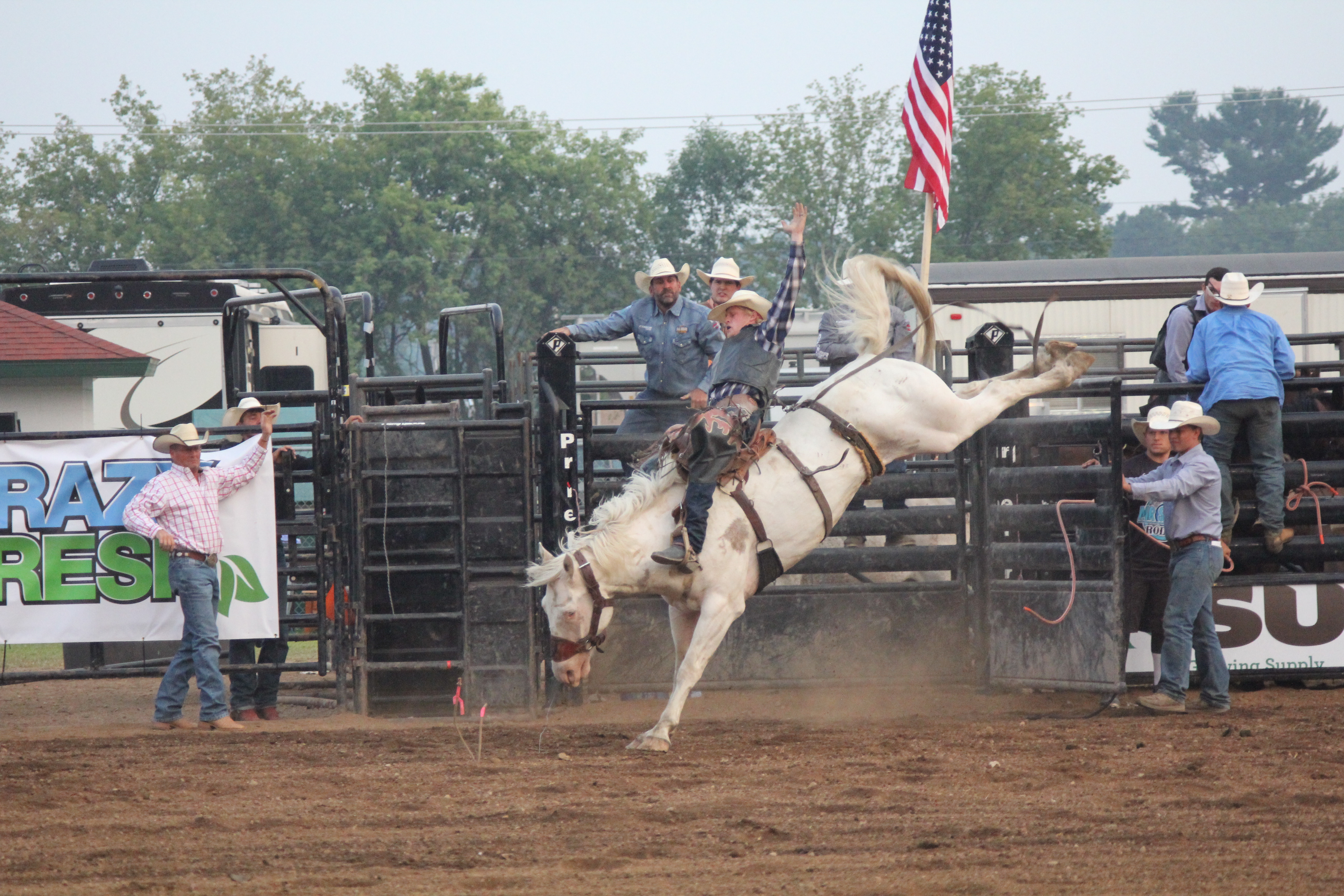 Stonemark Wind sponsors the Rodeo at Wisconsin Valley Fair