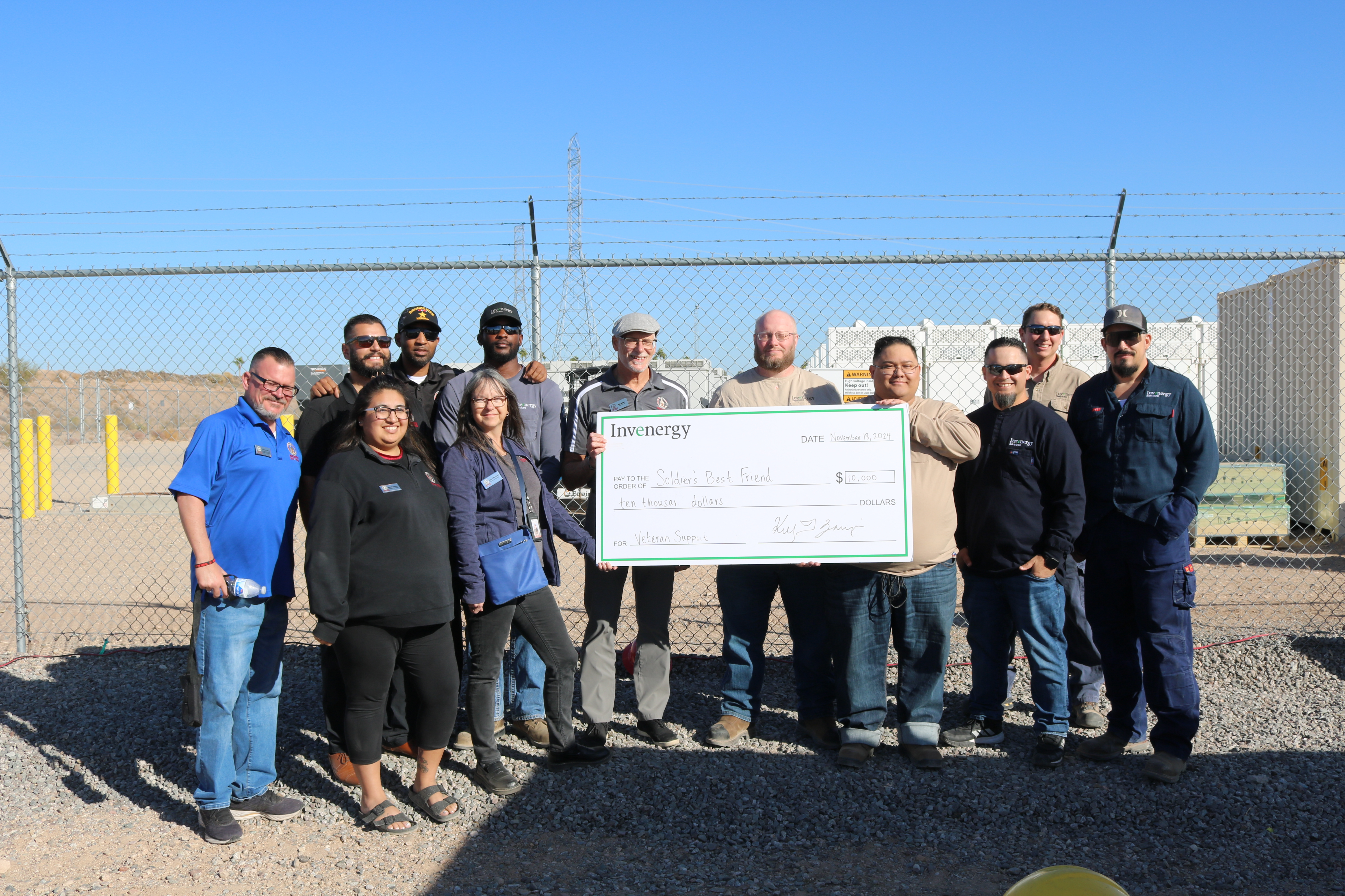 Invenergy honors veterans at El Sol Energy Center ribbon-cutting ceremony
