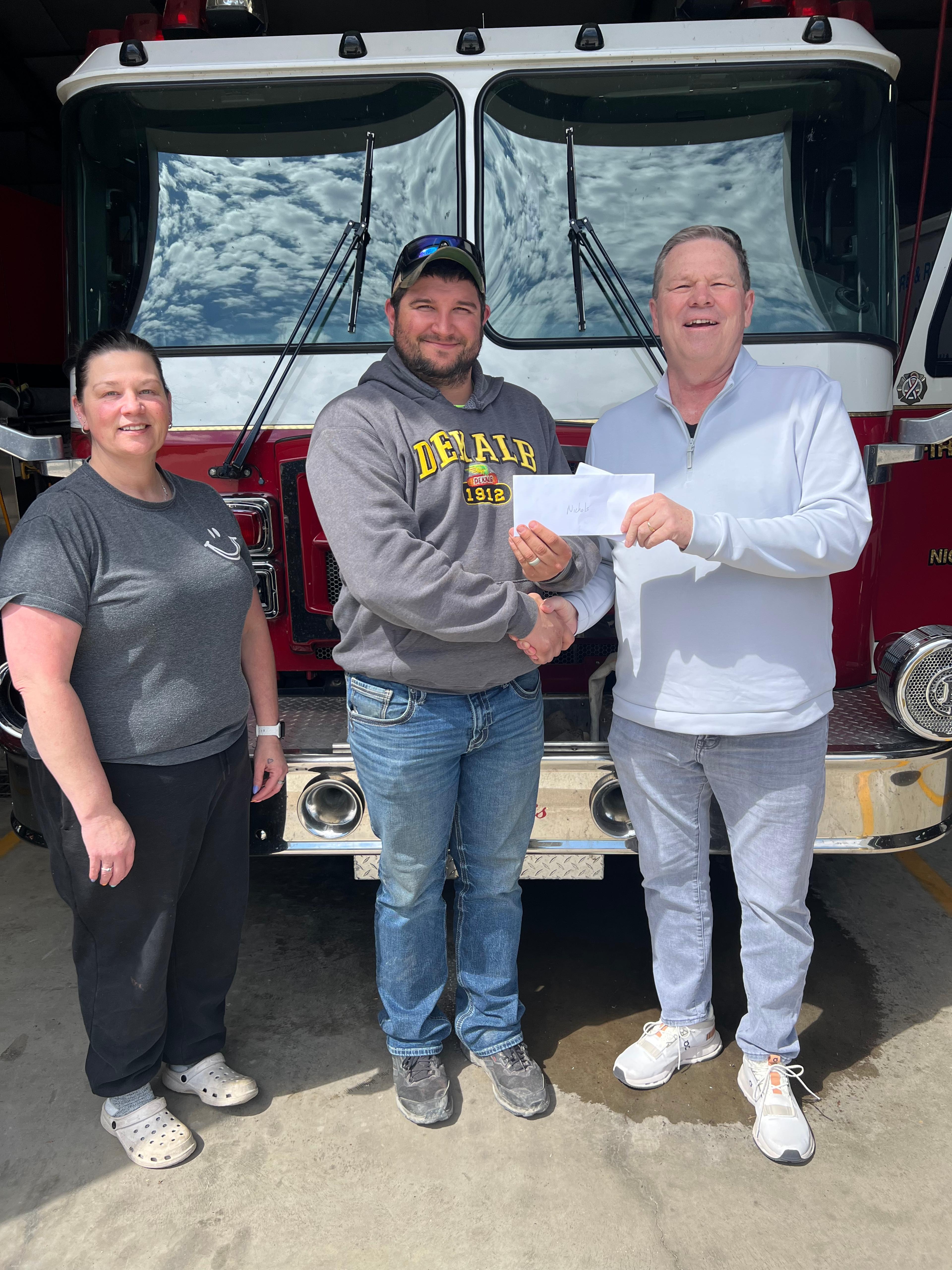 Olympus Solar continues support for Muscatine County Fire Departments