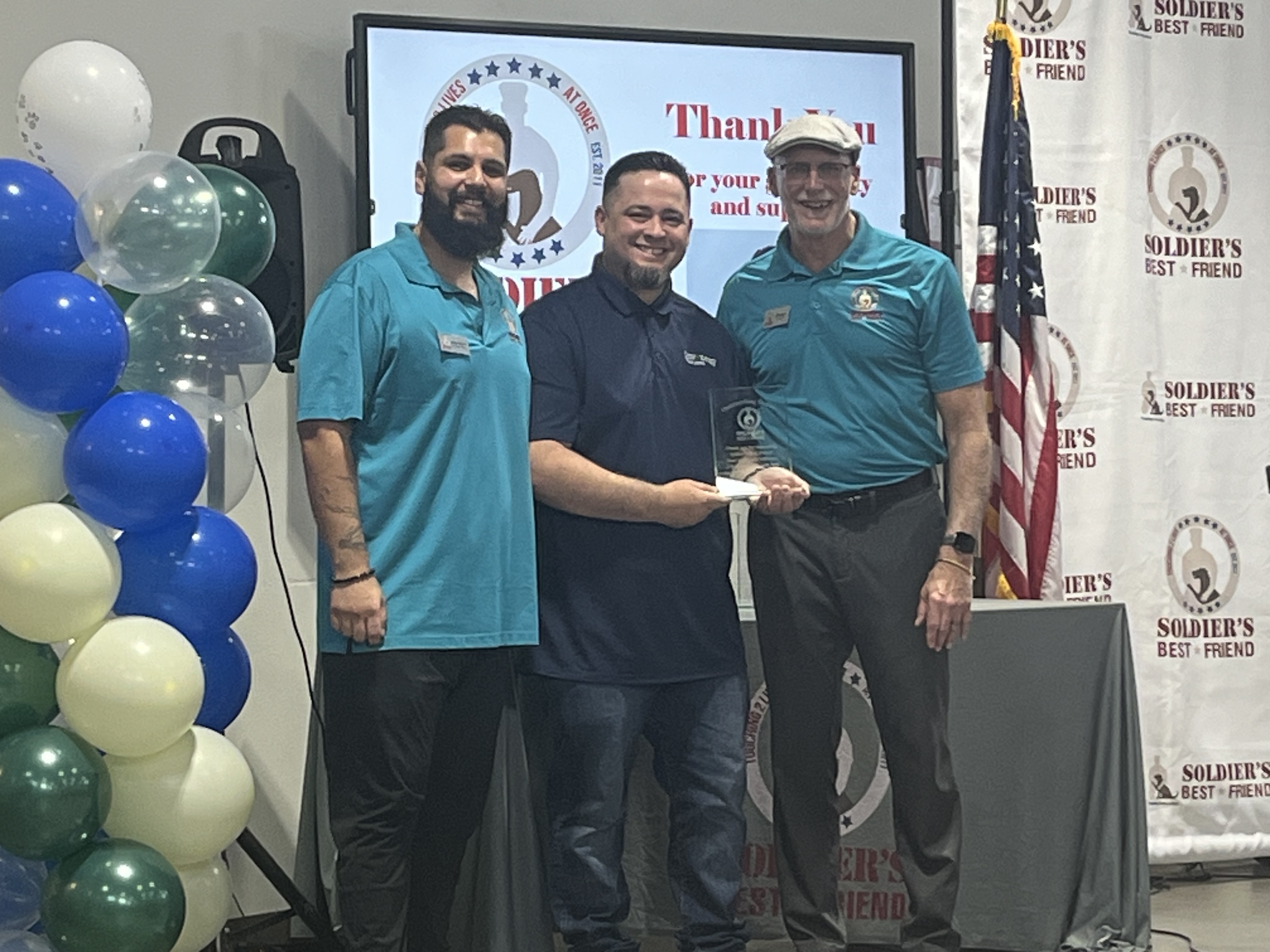 Invenergy recognized at Soldier’s Best Friend annual celebration