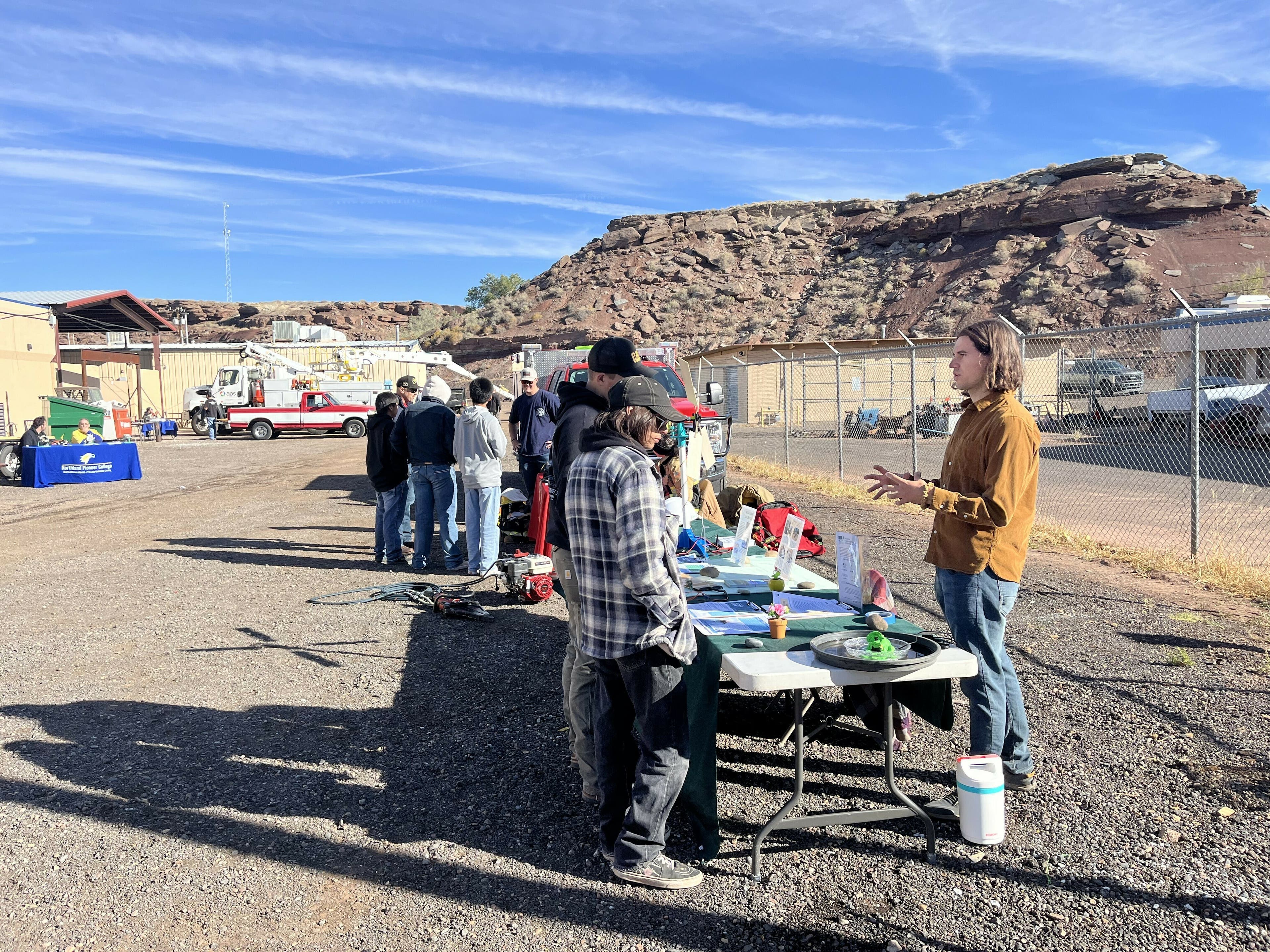 Invenergy Arizona team attends career fair in Navajo County