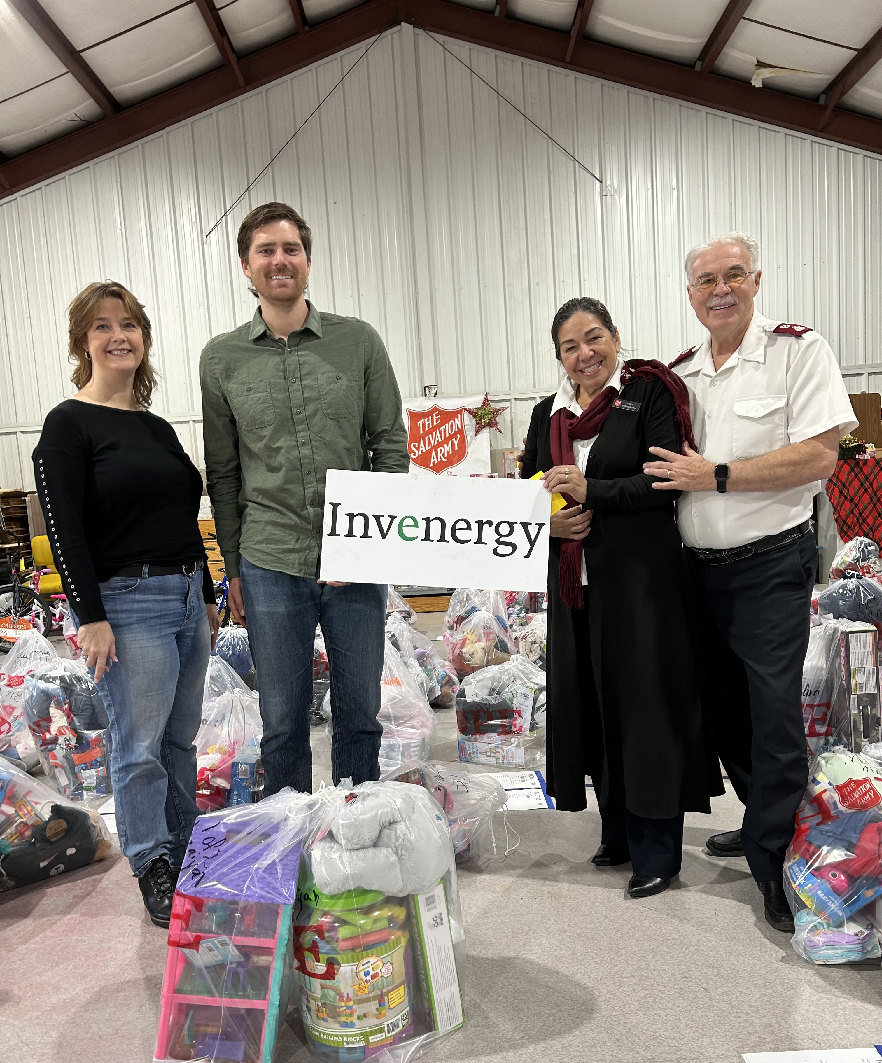 Bodark Solar donates to the Salvation Army