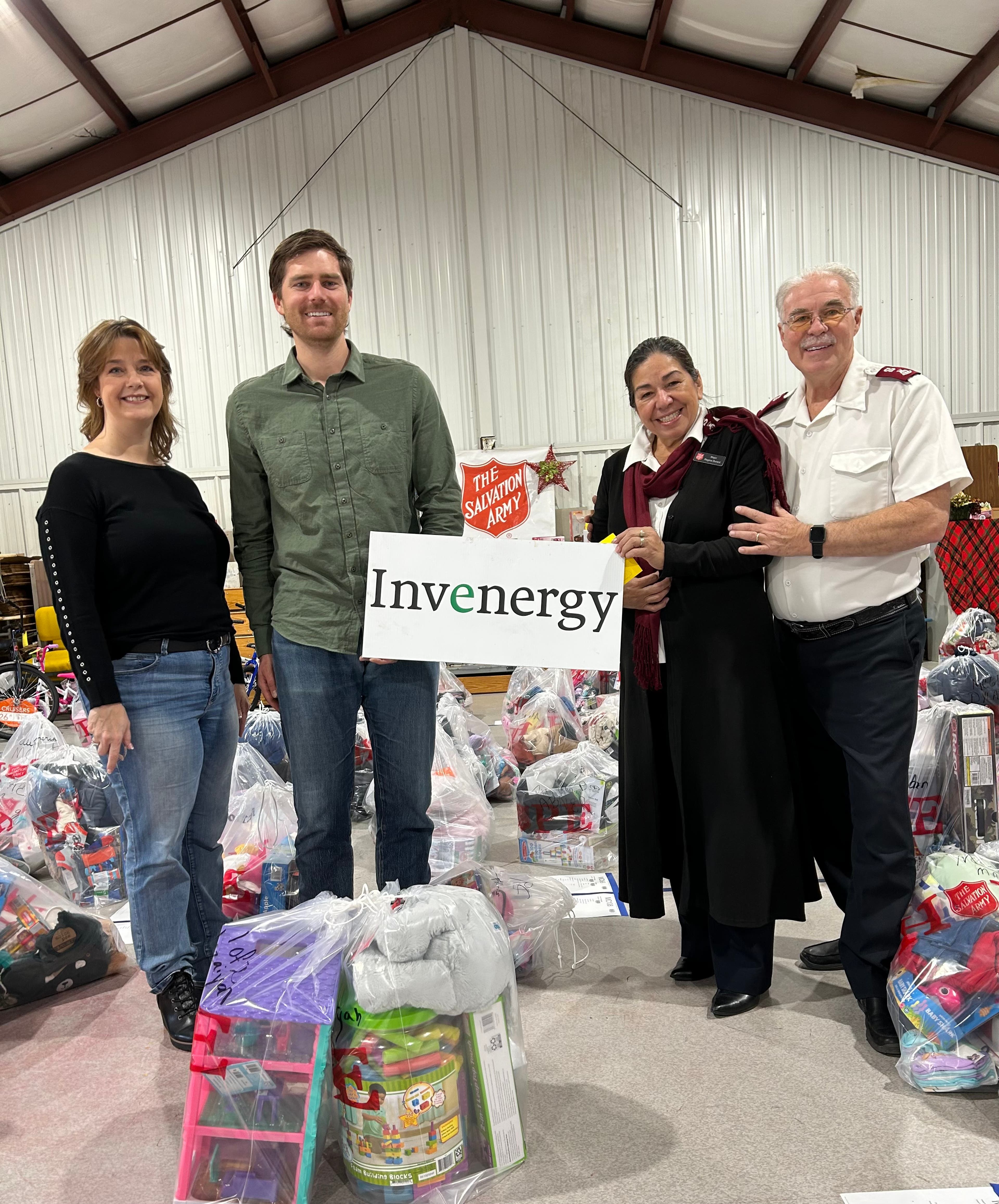 Bodark Solar donates to the Salvation Army