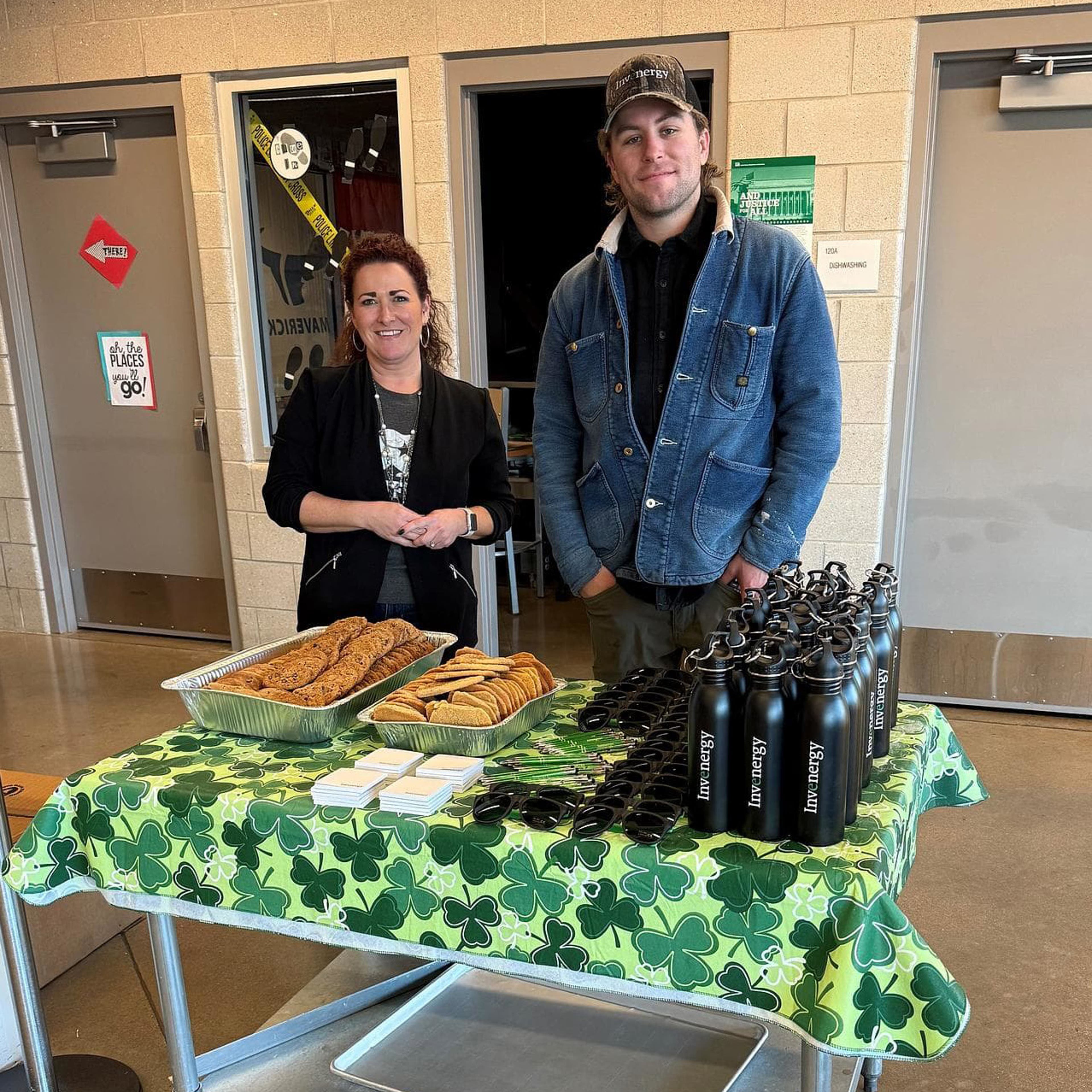 Invenergy supports Literacy Night at Kiowa County Elementary School