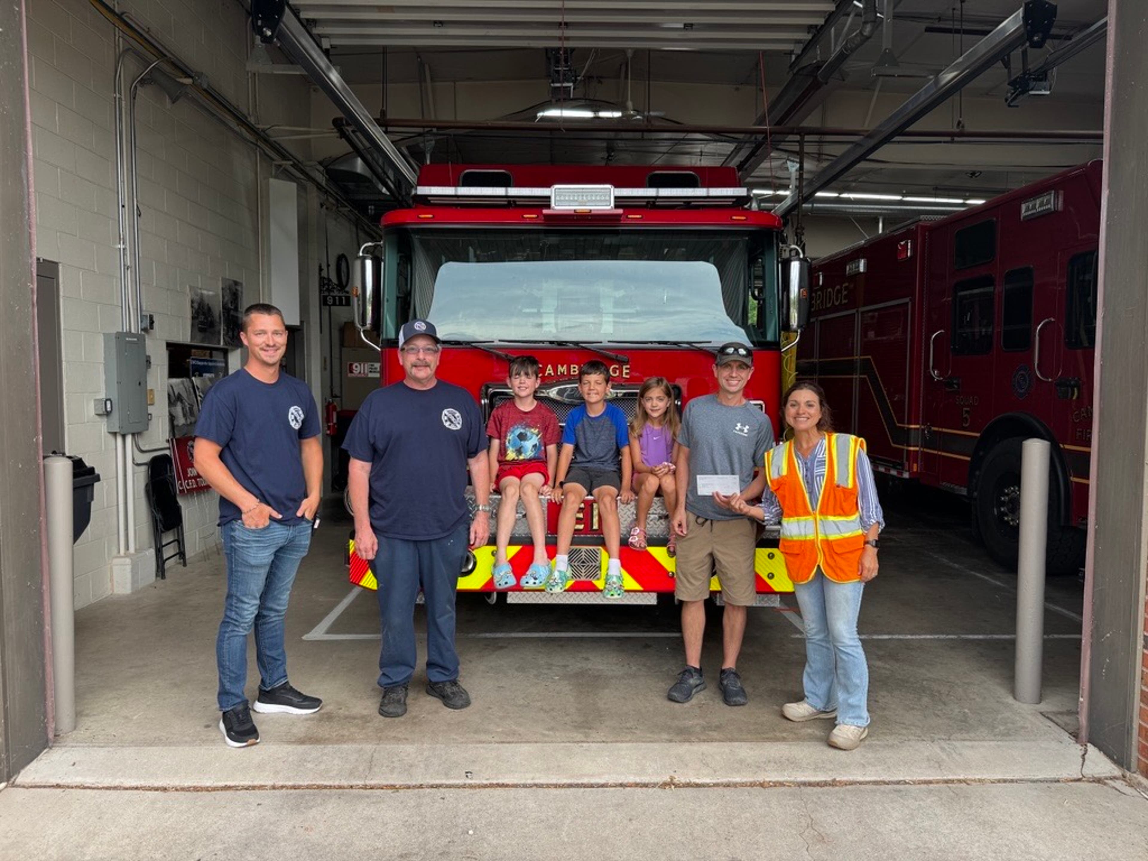 Koshkonong Solar supports Cambridge Volunteer Fire Department