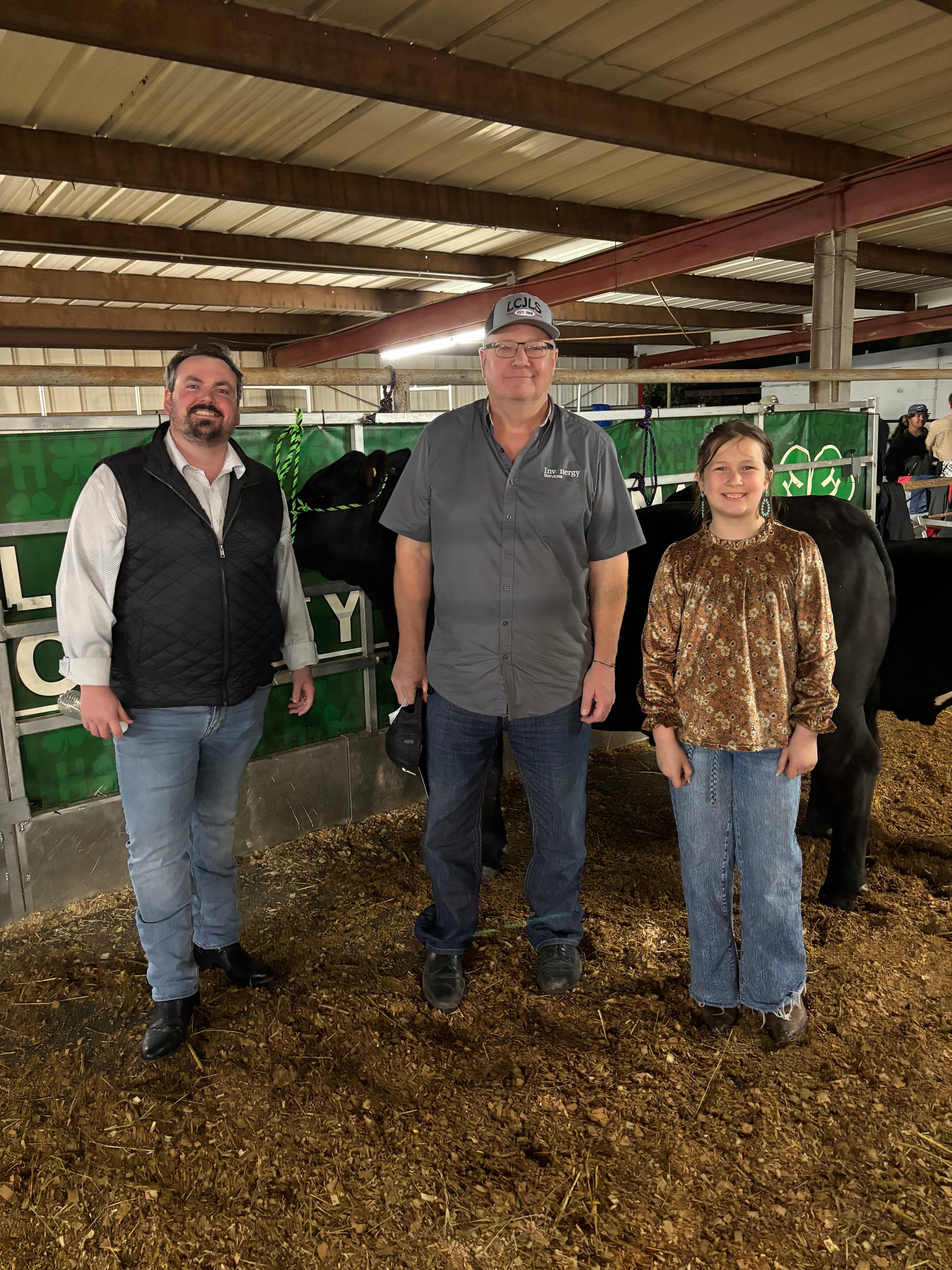 Samson Solar Energy Center Team Participates in the Lamar County Livestock Show