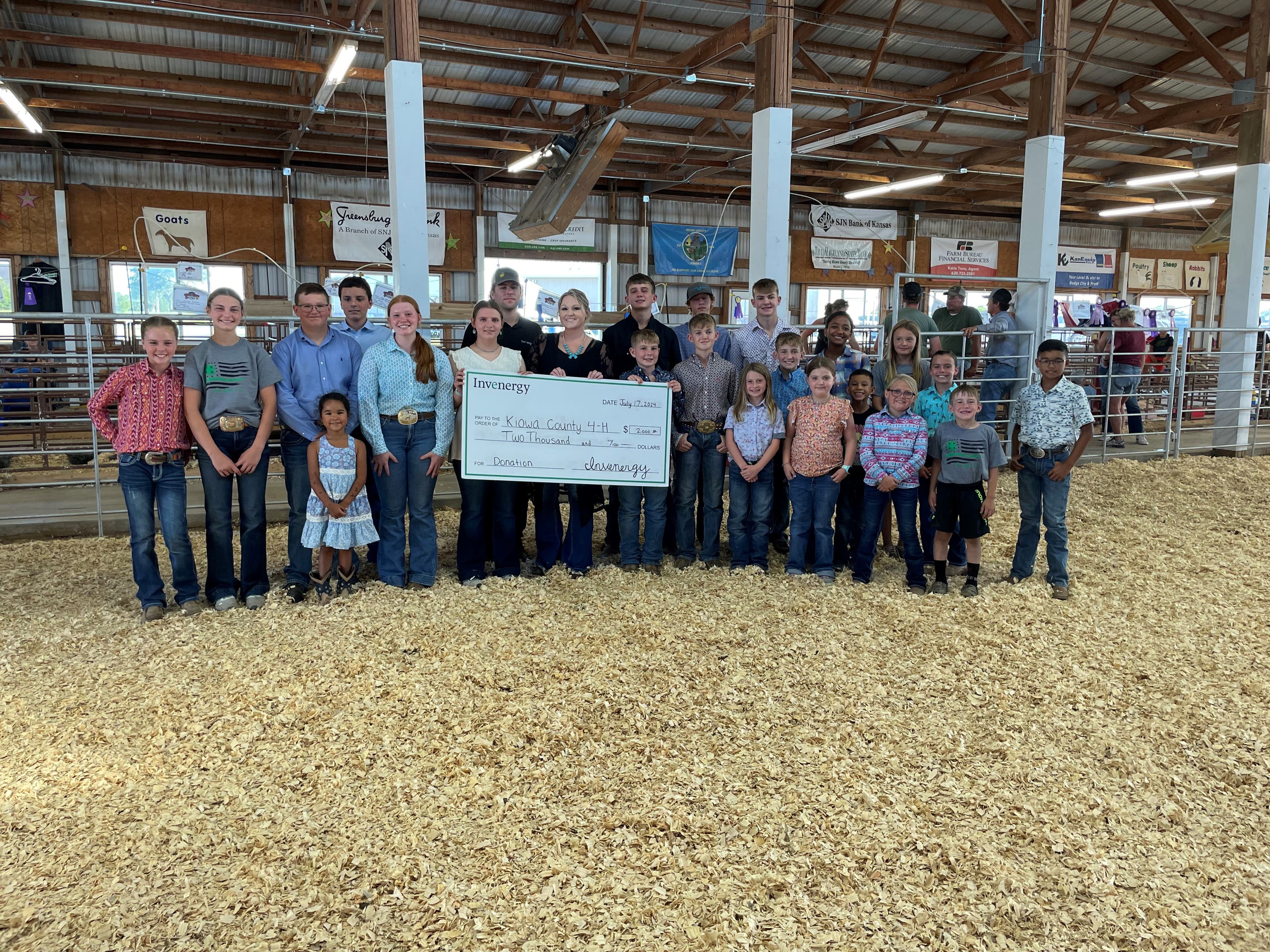 Invenergy supports local 4-H Councils across Kansas
