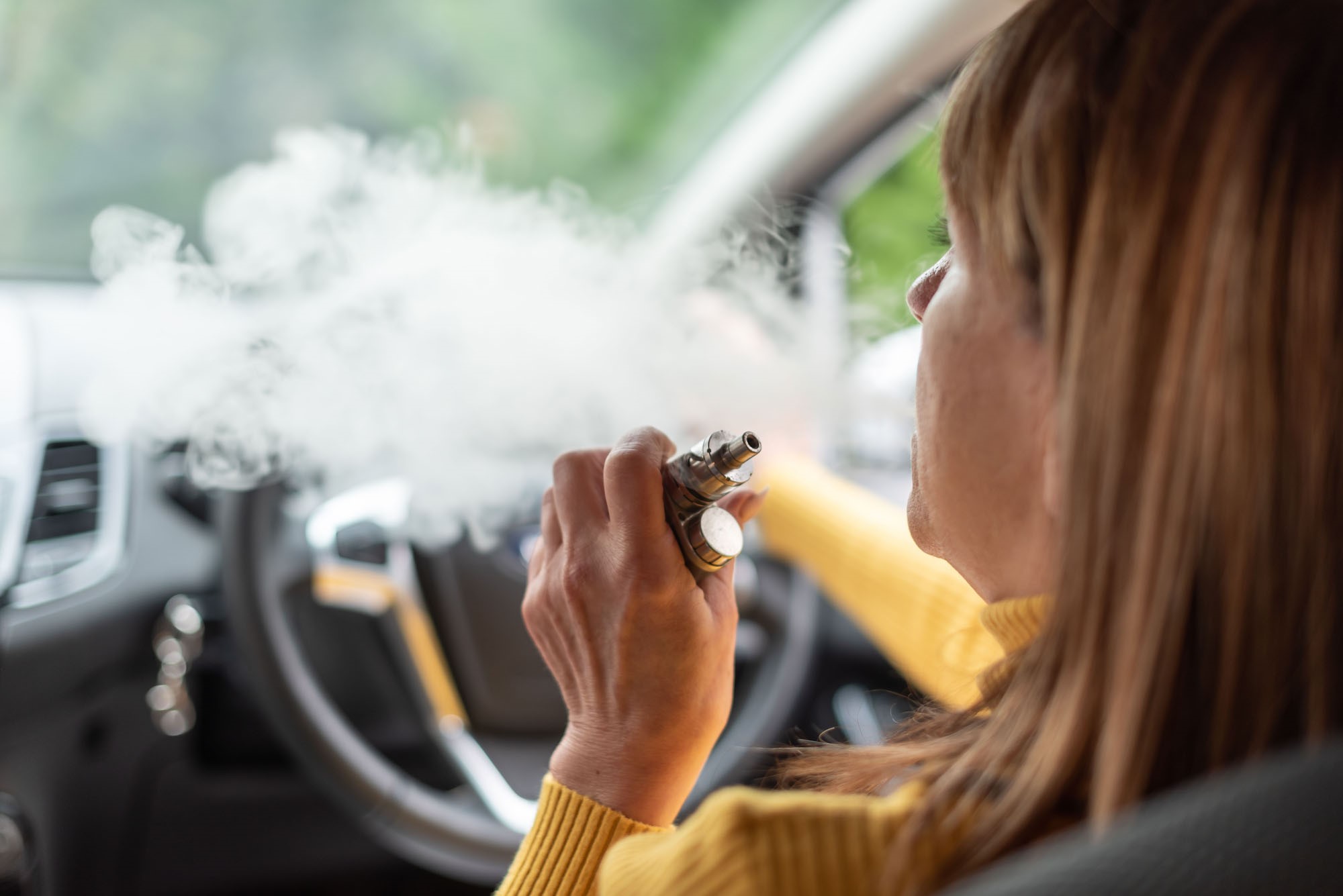 Vaping in a car - is it illegal?
