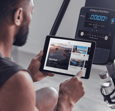 iFIT Mobile App, Home Workouts
