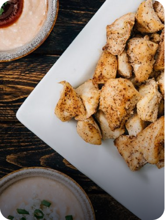 Baked Chicken Dippers