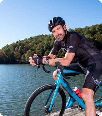 iFIT Carolina Blue Ridge Adventure cycling workout series