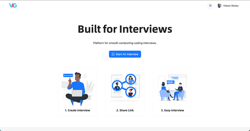 Preview of Virtual IG project showing the application interface and functionality