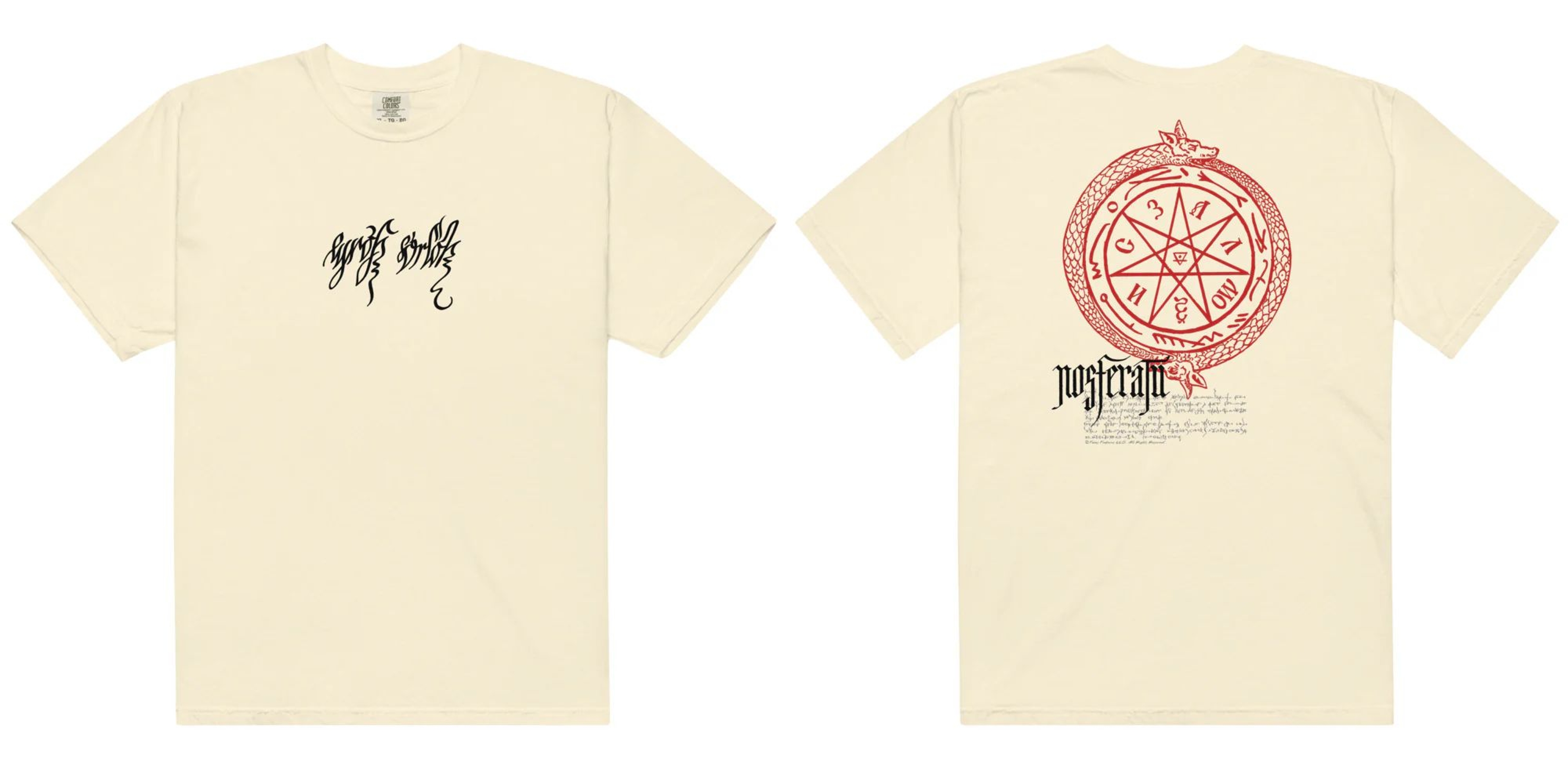 Nosferatu Orlok Signature Embroidered Comfort Colors T-Shirt_back.jpg