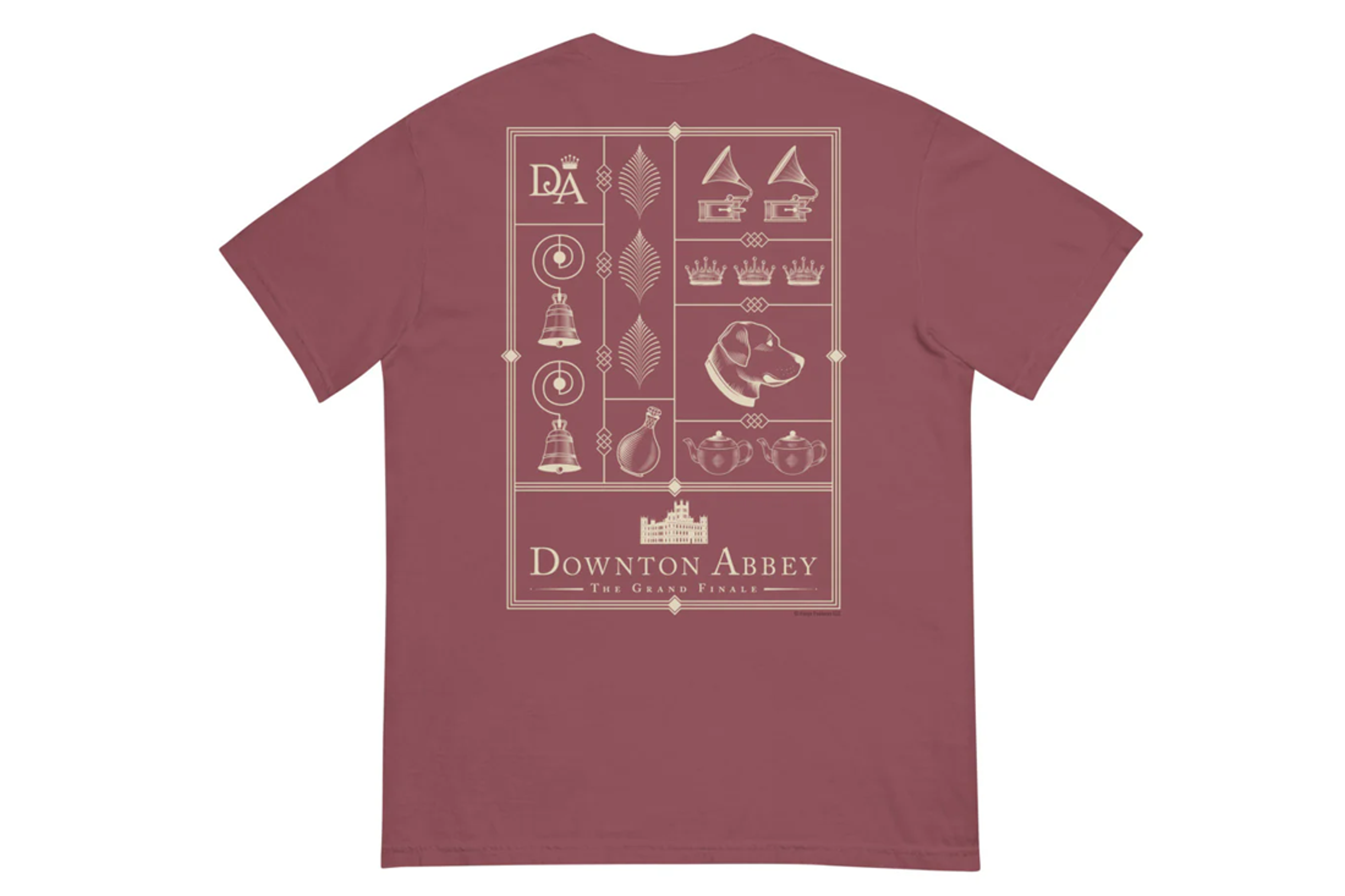 Downton Abbey- The Grand Finale Deco Comfort Colors T-Shirt.png