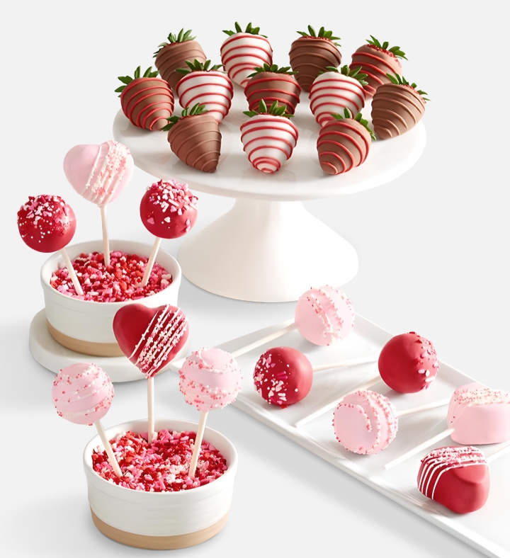 Valentine's Day Cake Pops