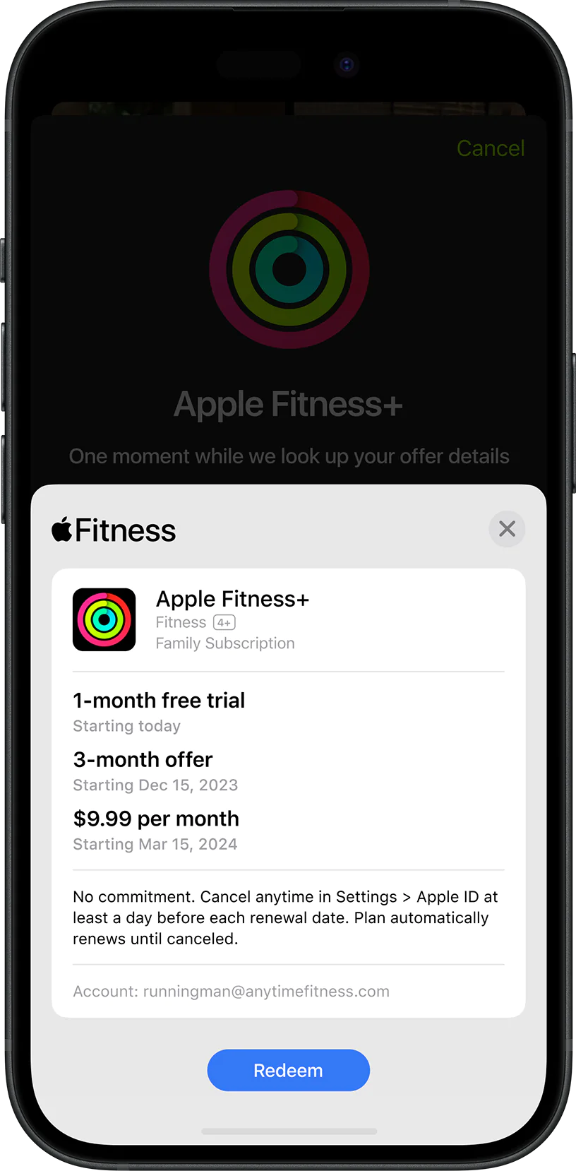 Apple Fitness for Anytime Fitness Members Anytime Fitness