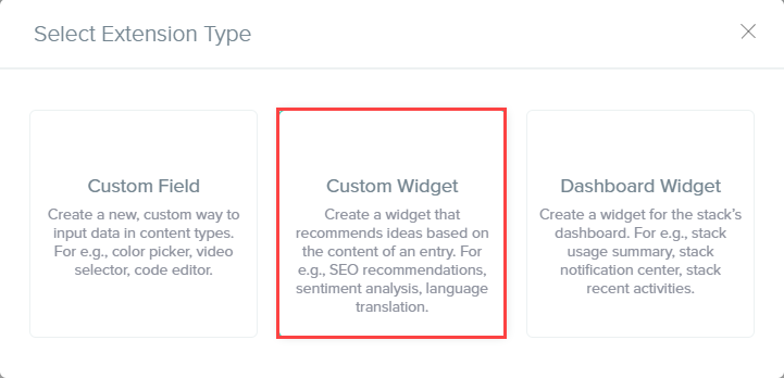Select Extension Type - Custom Widget.png