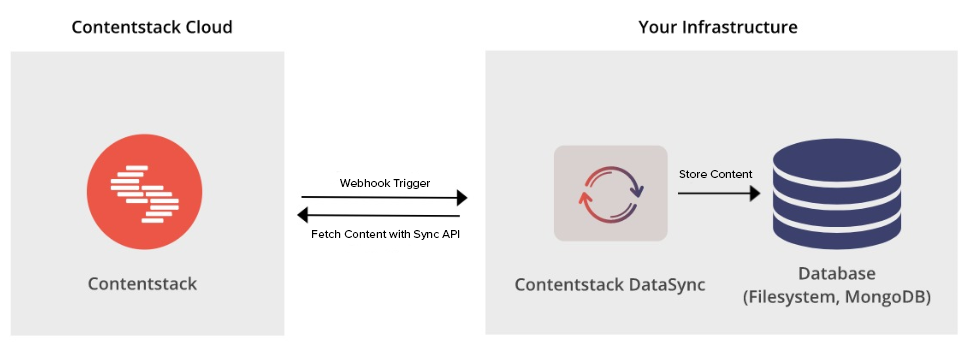 Data backup in Contentstack via Datasync