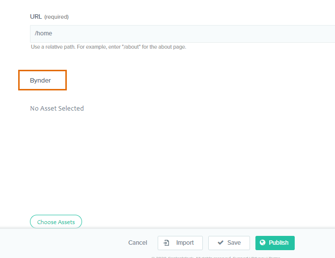 bynder field added