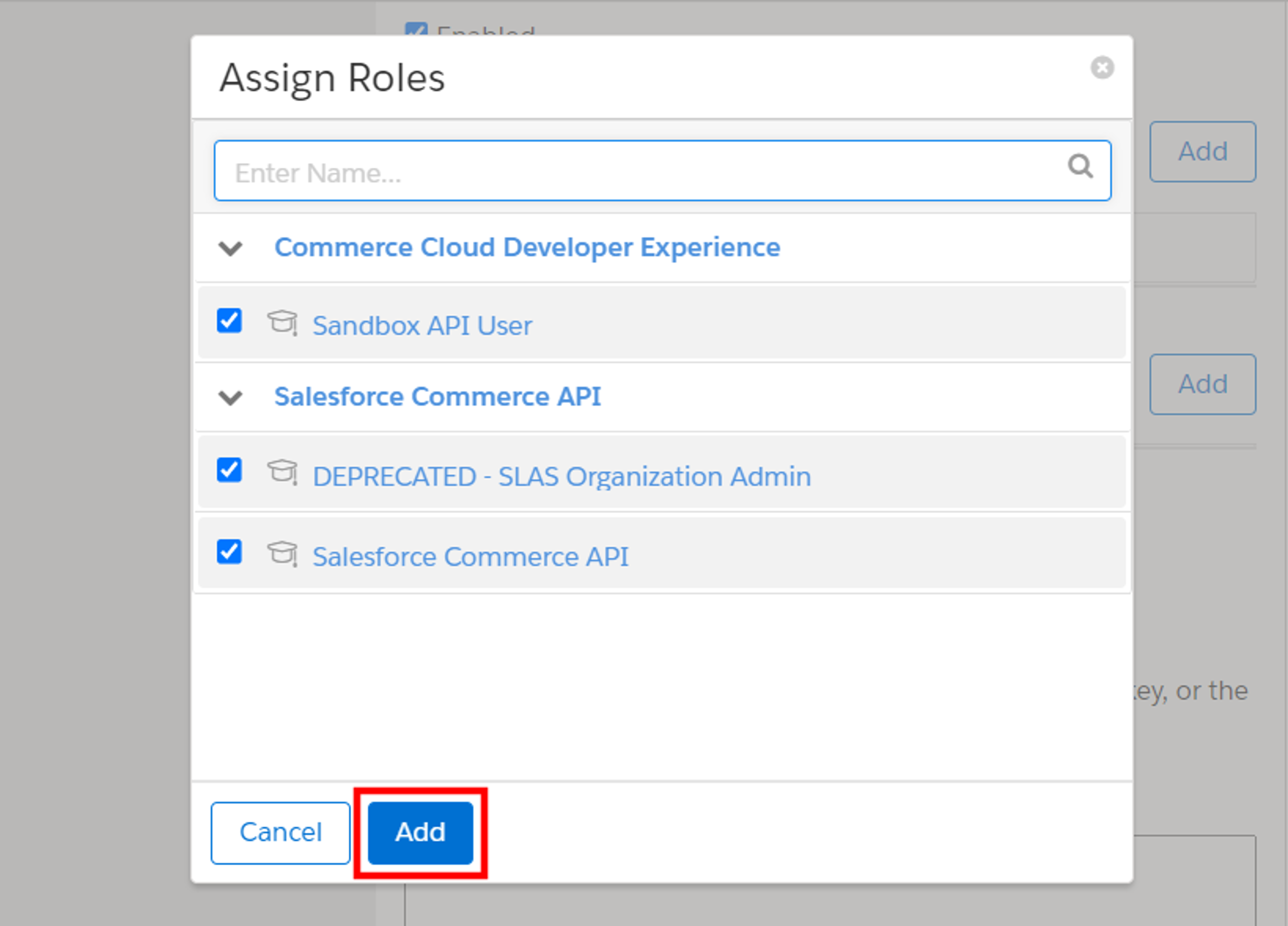 Salesforce-Commerce-Assign-Roles-Add